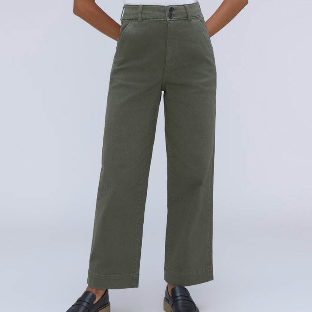 The Organic Wide-Leg Pant